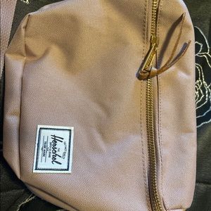 COPY - Blush Herschel fanny pack also have a blac…